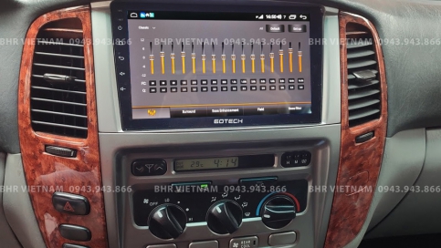 Màn hình DVD Android xe Toyota Land Cruiser 1998 - 2007 | Gotech GT6 New
